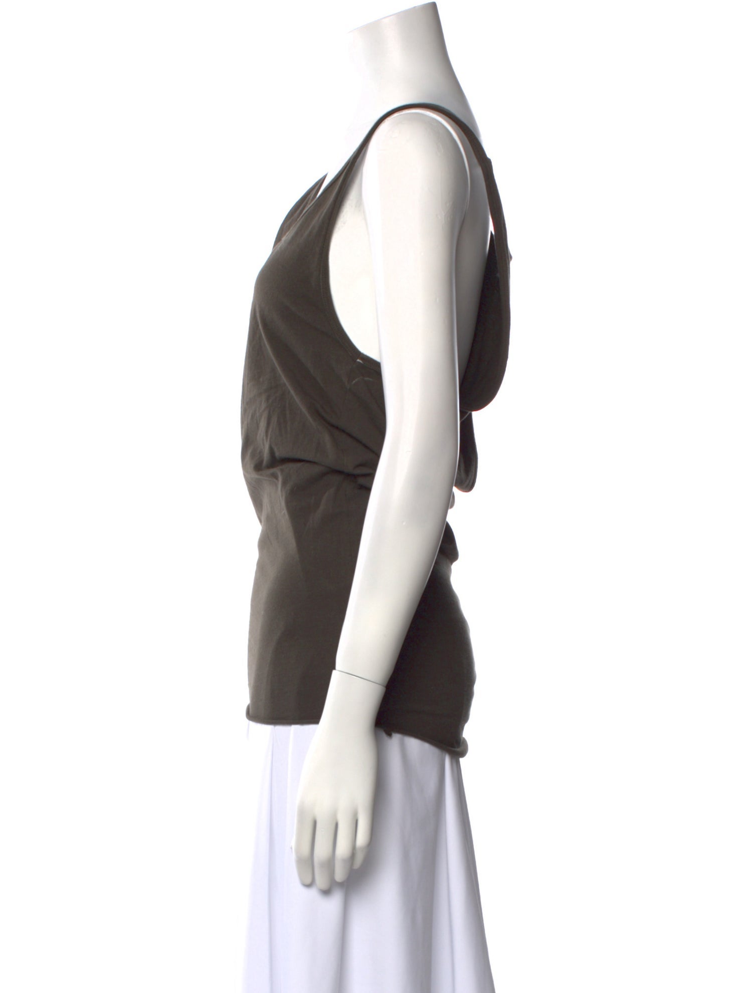 OAK Scoop Neck Sleeveless Top