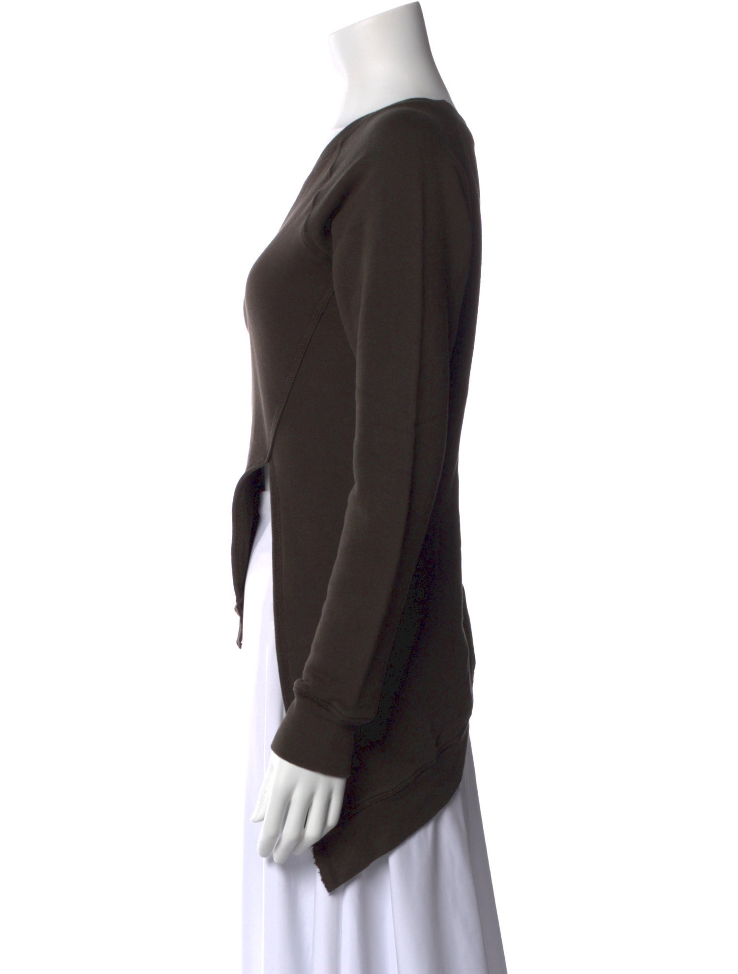 OAK Scoop Neck Long Sleeve Sweatshirt