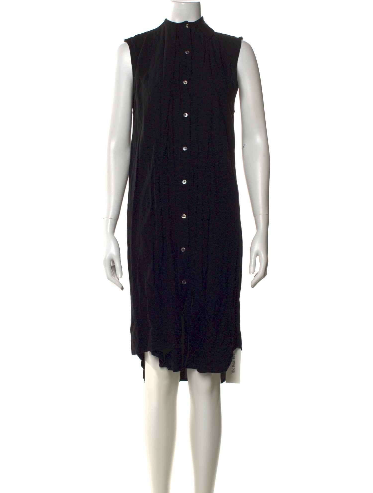 OAK Mock Neck Midi Length Dress