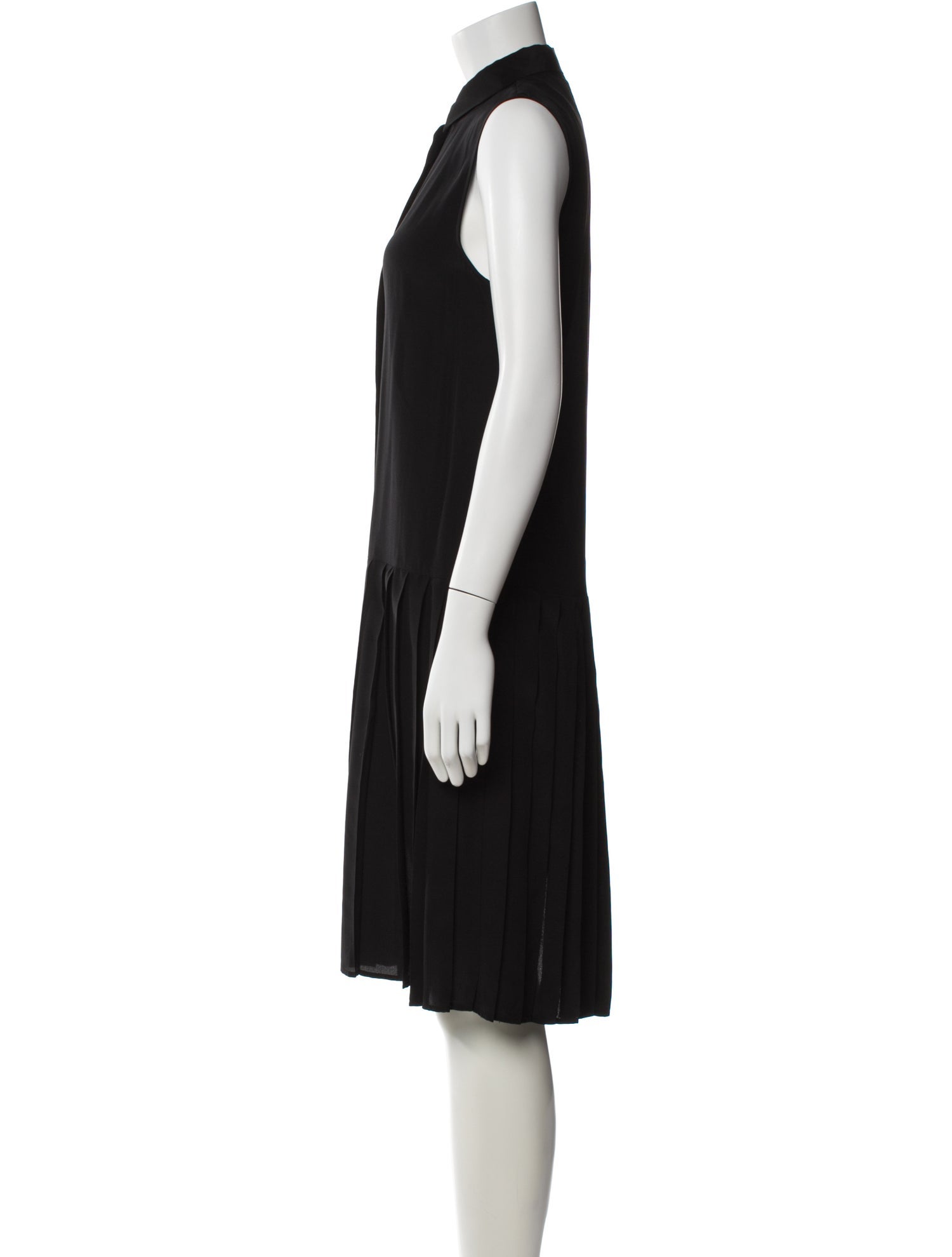 OAK Silk Knee-Length Dress