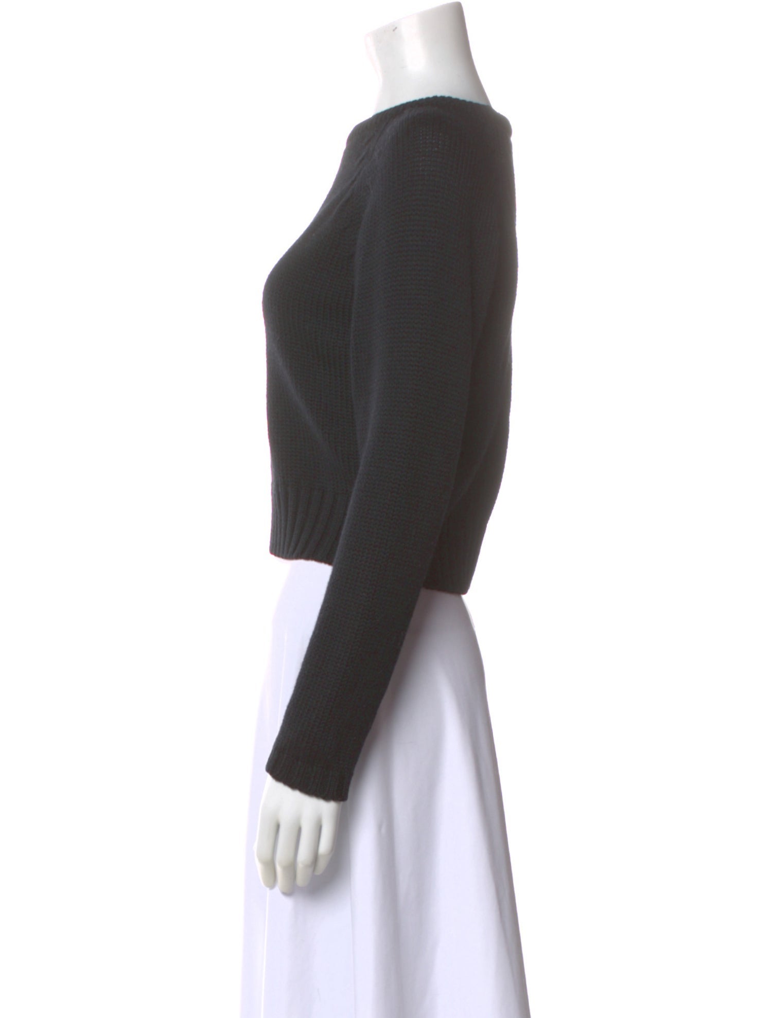 OAK Merino Wool Bateau Neckline Sweater