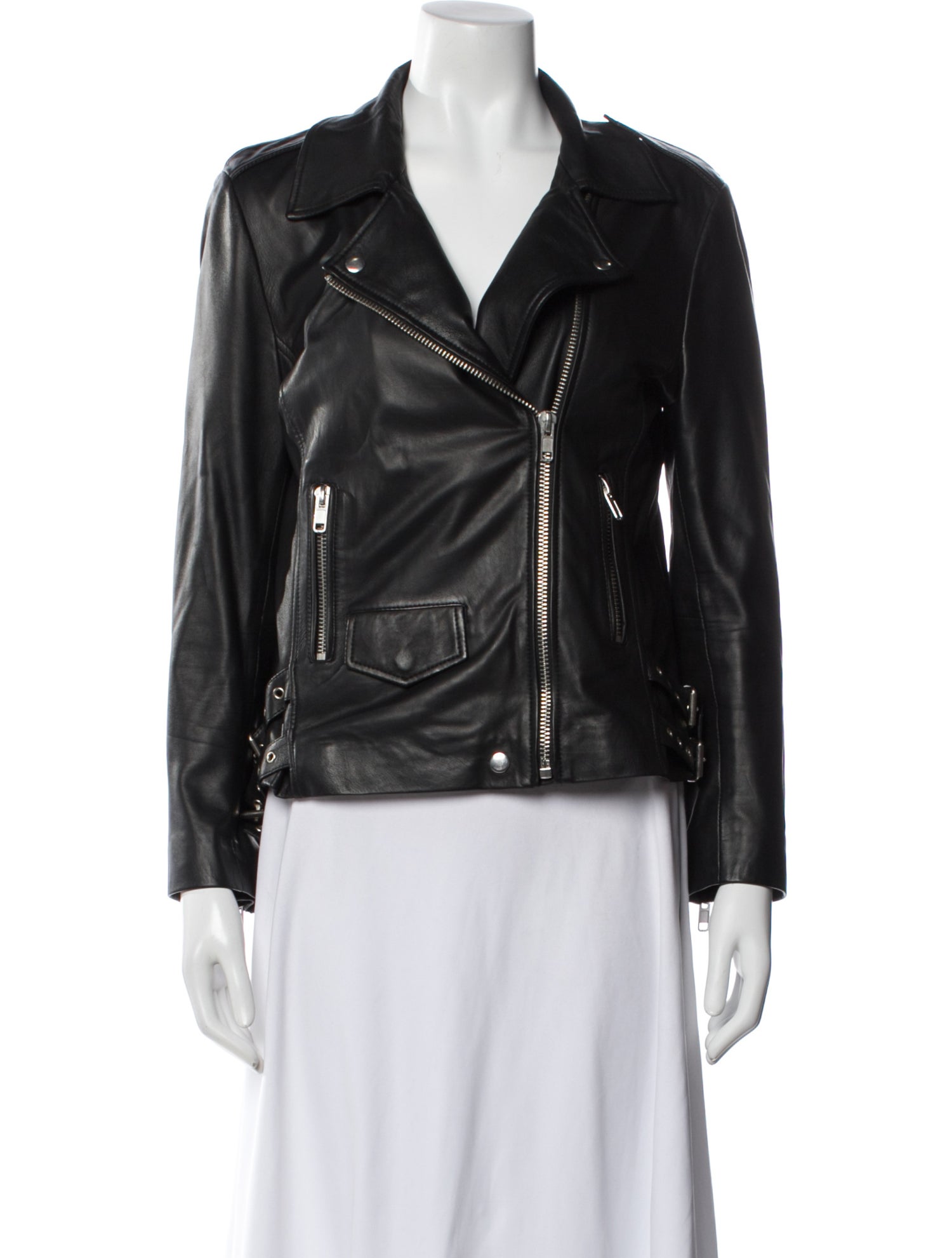 OAK Leather Biker Jacket