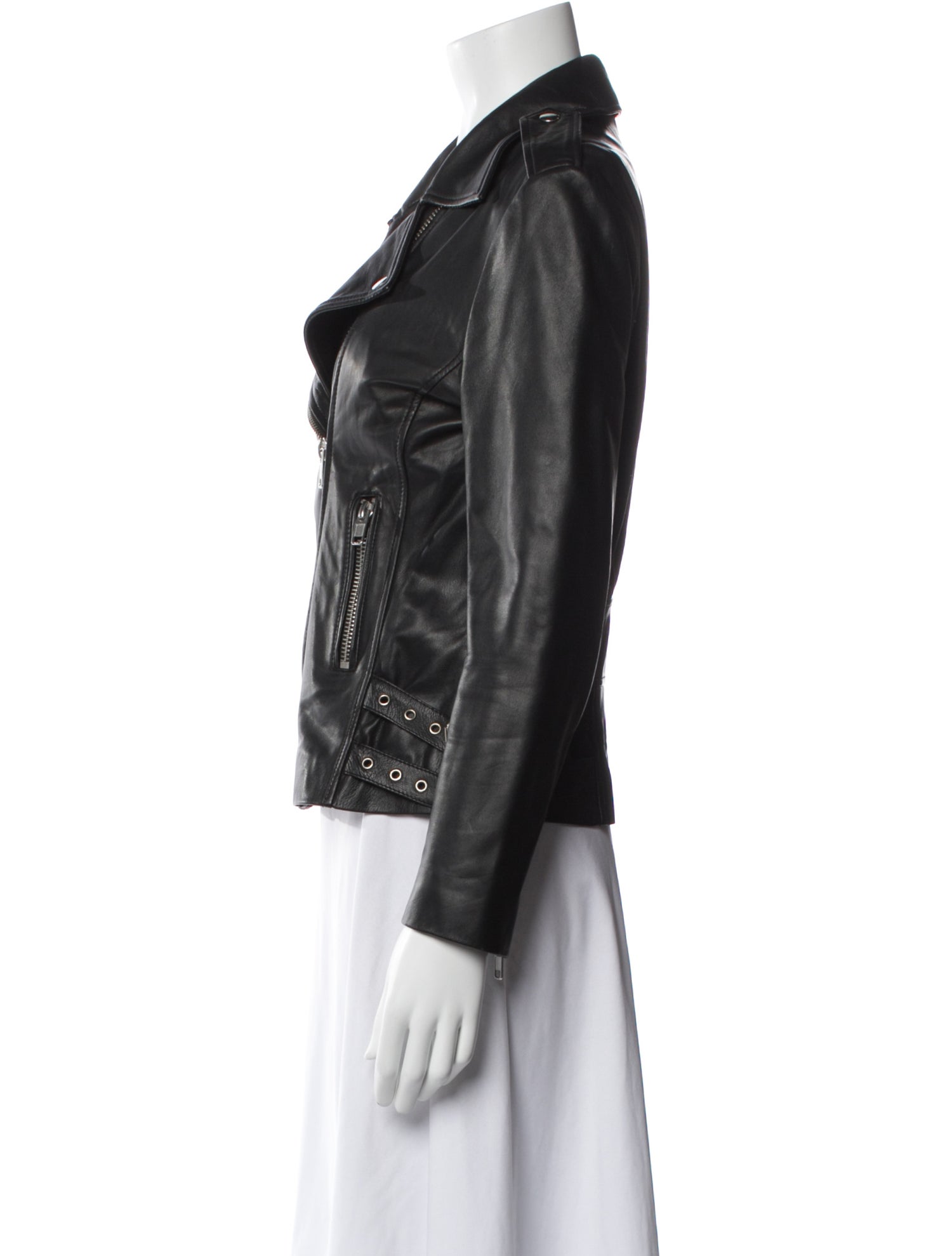 OAK Leather Biker Jacket