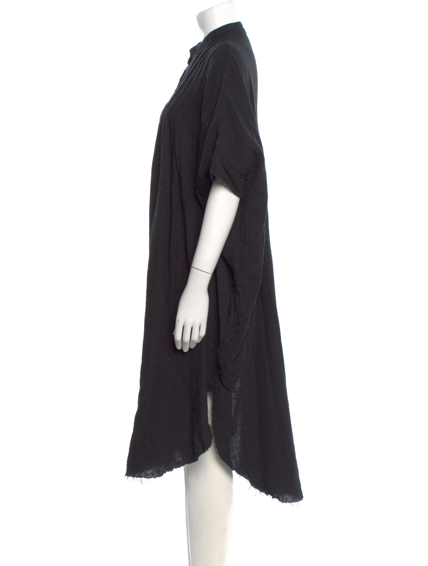 OAK Mock Neck Midi Length Dress