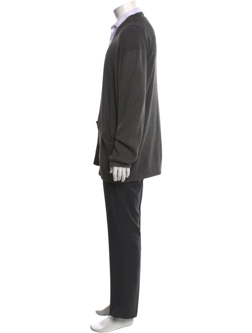 Oak + Fort Open Front Long Sleeve Cardigan