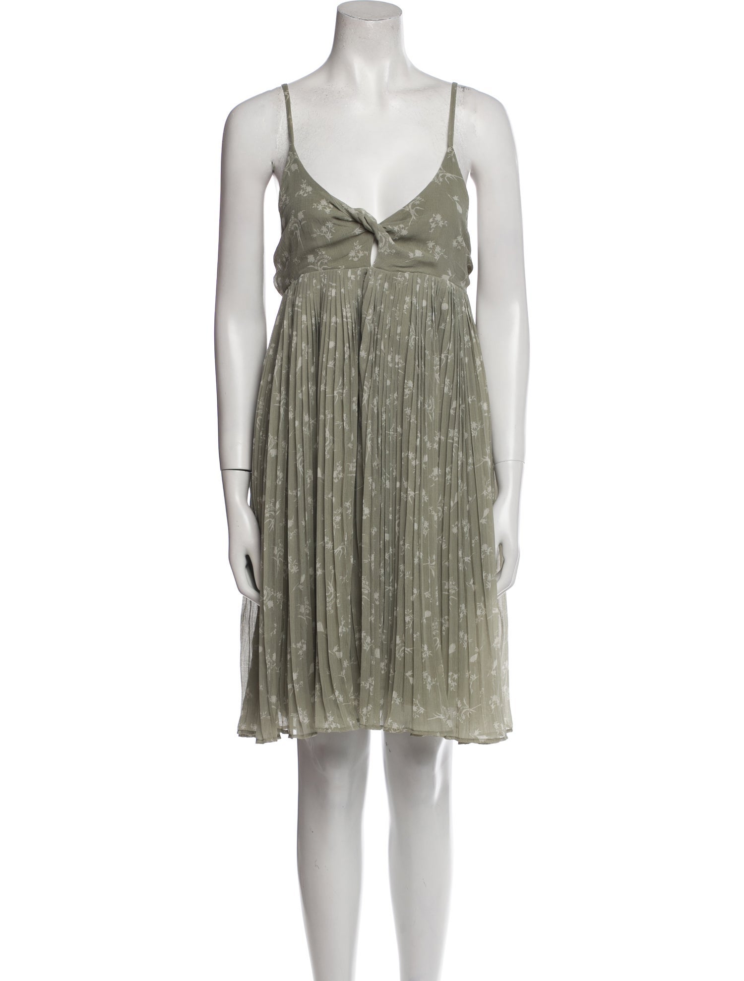 Oak + Fort V-Neck Mini Dress