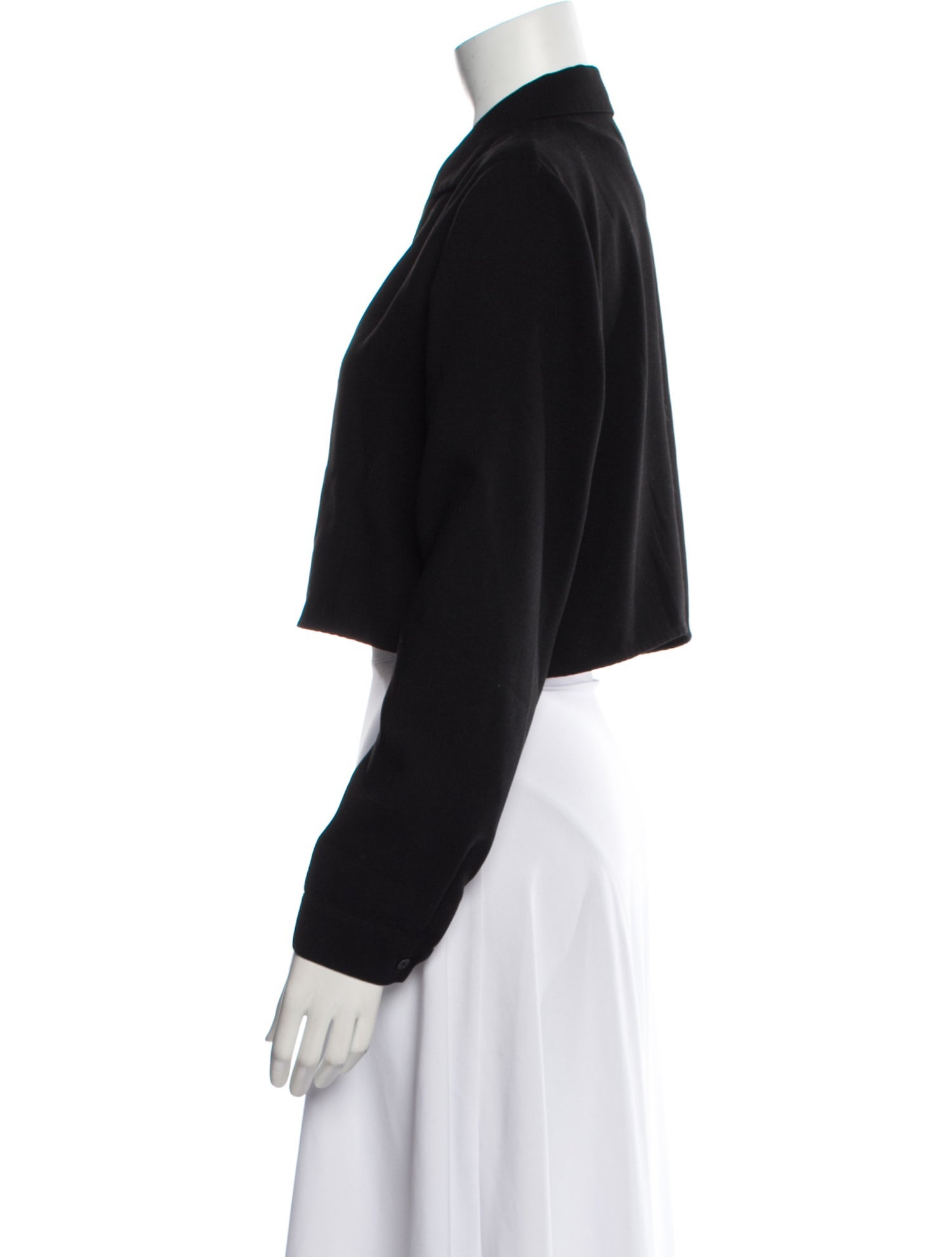 Oak + Fort Long Sleeve Crop Top