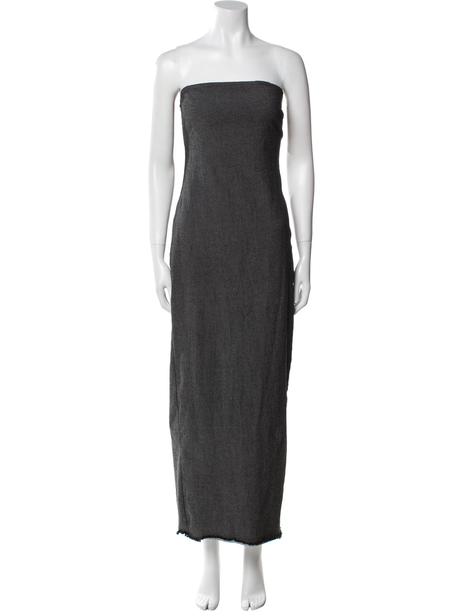 Oak + Fort Strapless Long Dress