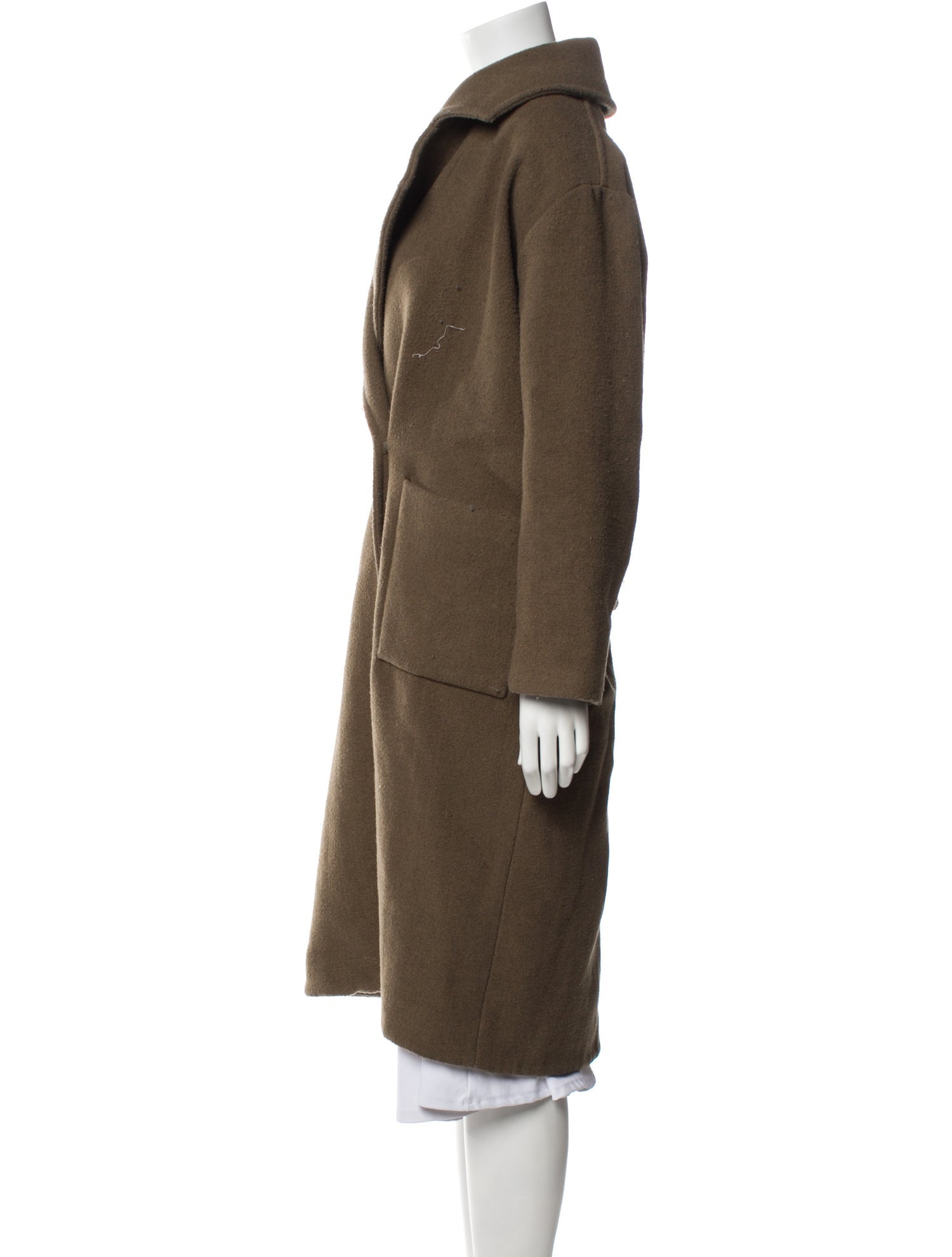 Oak + Fort Faux Fur Coat