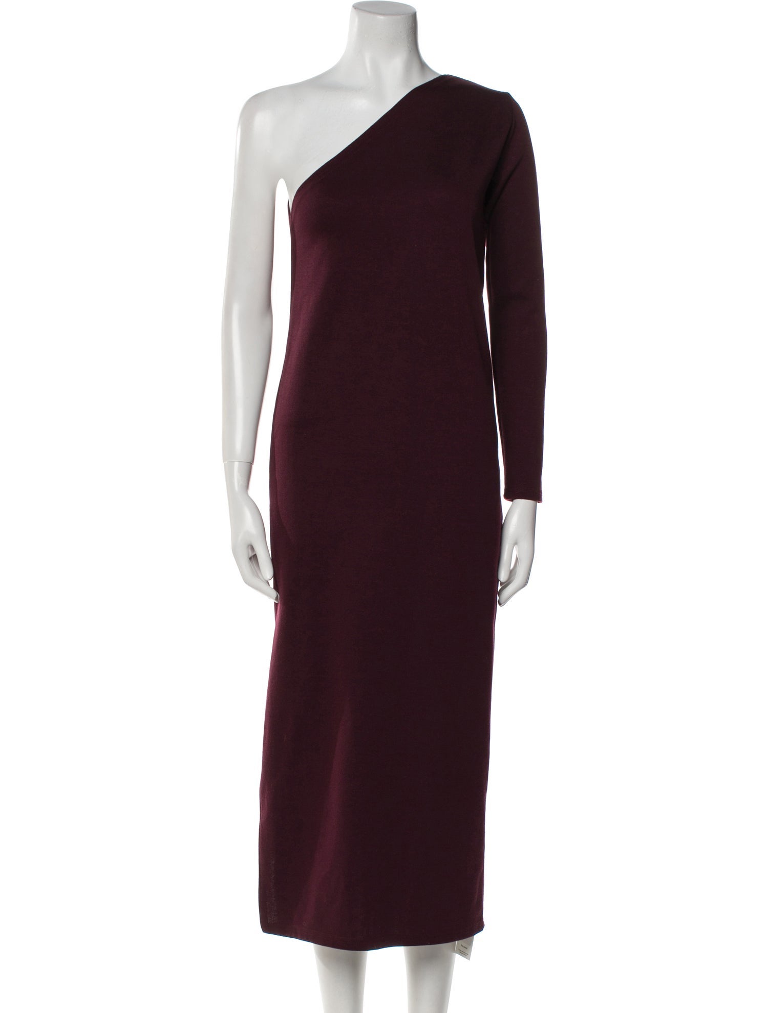 Oak + Fort One-Shoulder Long Dress