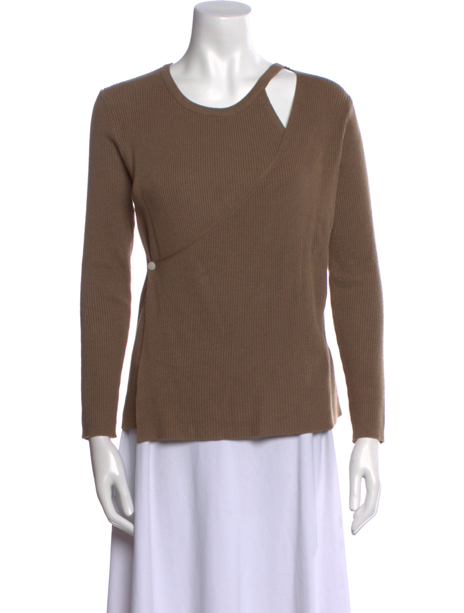 Oak + Fort Scoop Neck Sweater