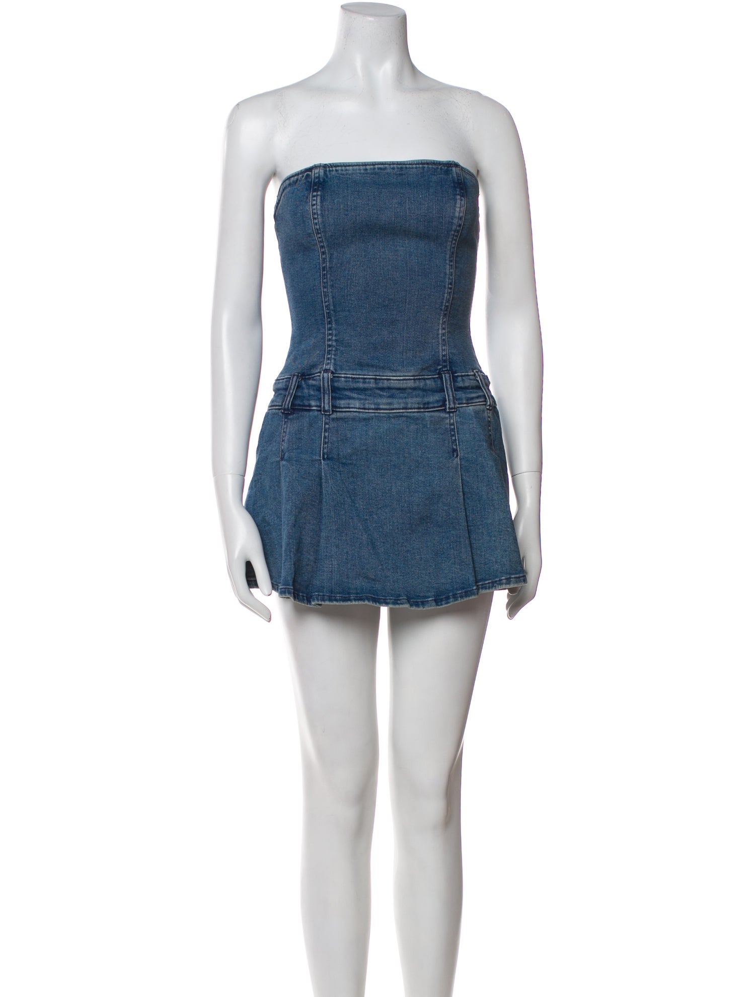 Oak + Fort Strapless Mini Dress w/ Tags