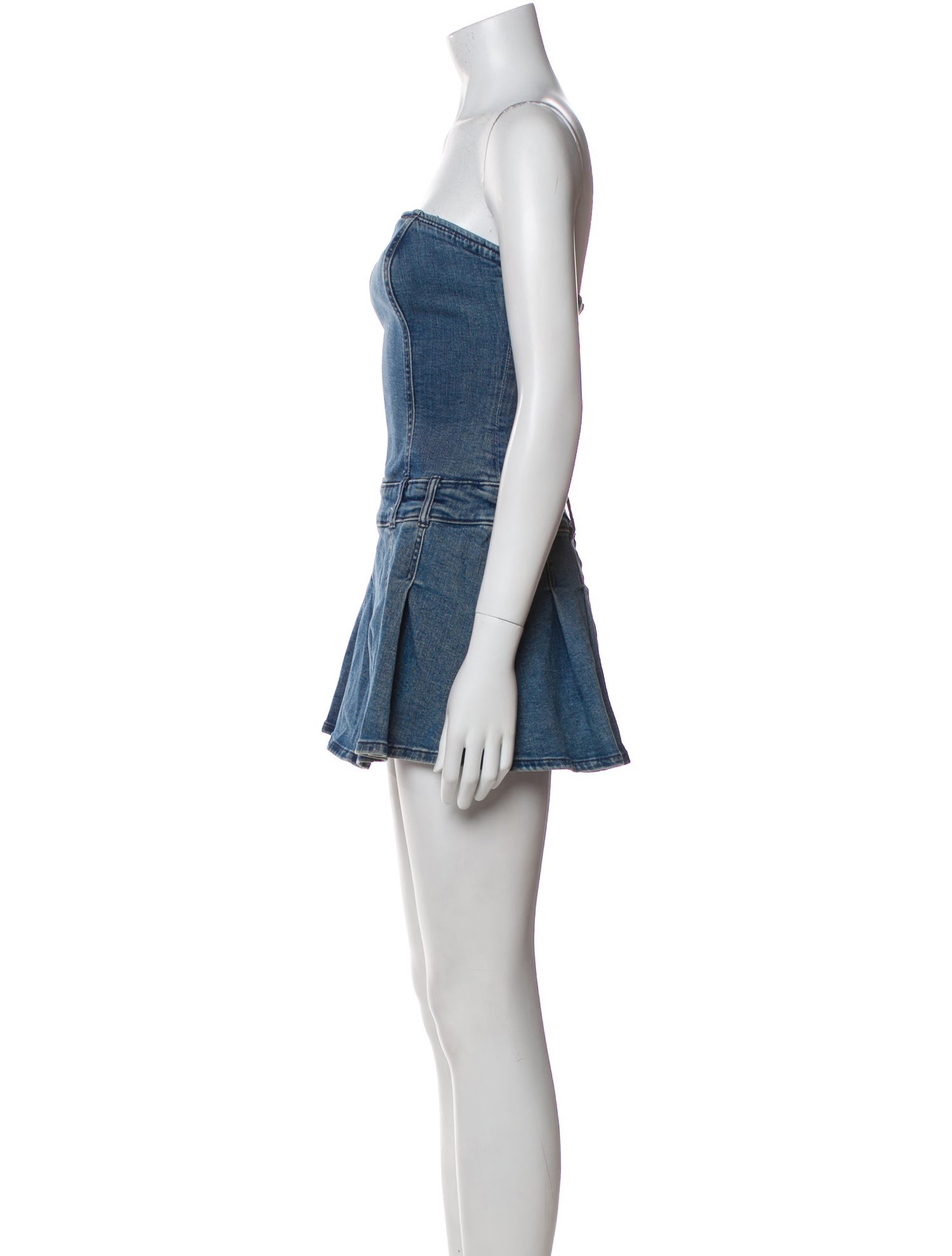 Oak + Fort Strapless Mini Dress w/ Tags