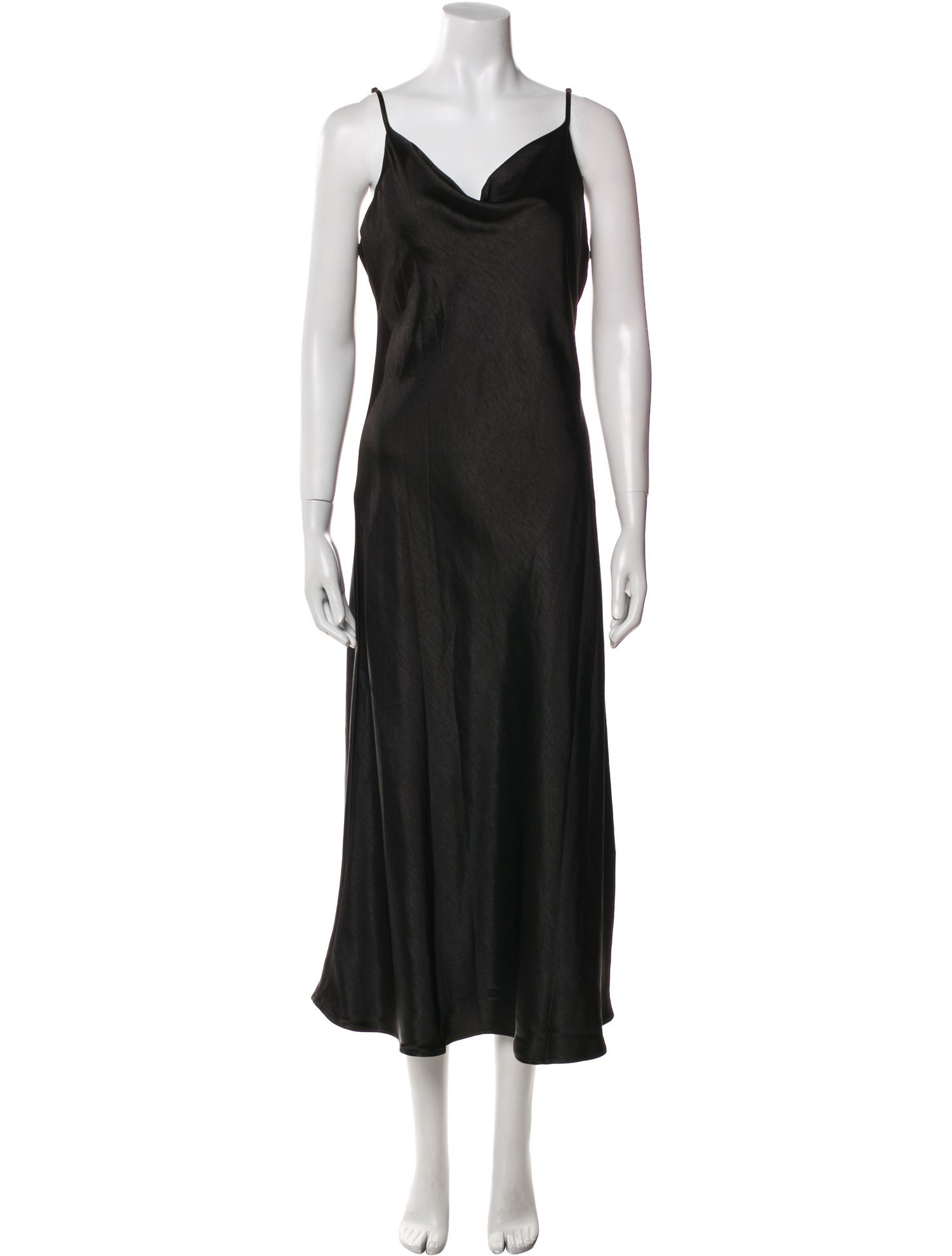 Oak + Fort Cowl Neck Long Dress