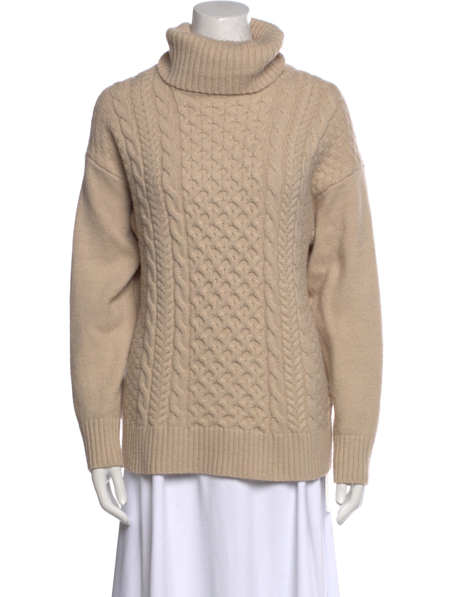 Oak + Fort Wool Turtleneck Sweater