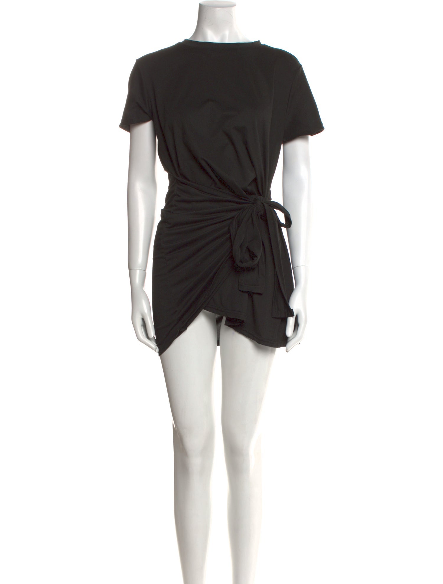 Oak + Fort Scoop Neck Mini Dress