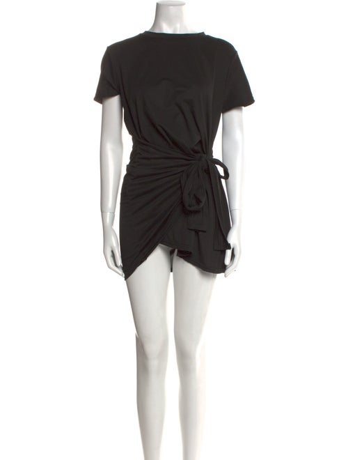 Oak + Fort Scoop Neck Mini Dress