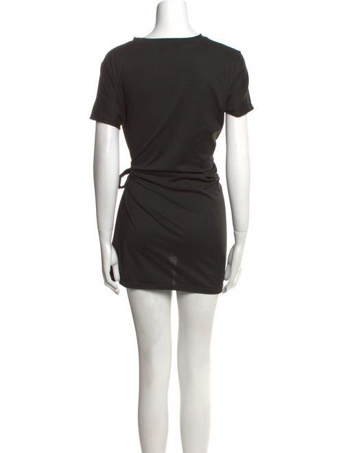 Oak + Fort Scoop Neck Mini Dress