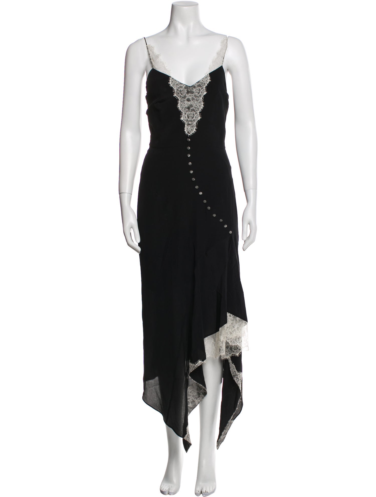 Olivier Theyskens Silk Long Dress