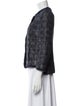 Olivier Theyskens Nylon Tweed Pattern Evening Jacket