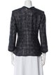 Olivier Theyskens Nylon Tweed Pattern Evening Jacket