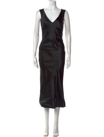 Olivier Theyskens Silk Long Dress