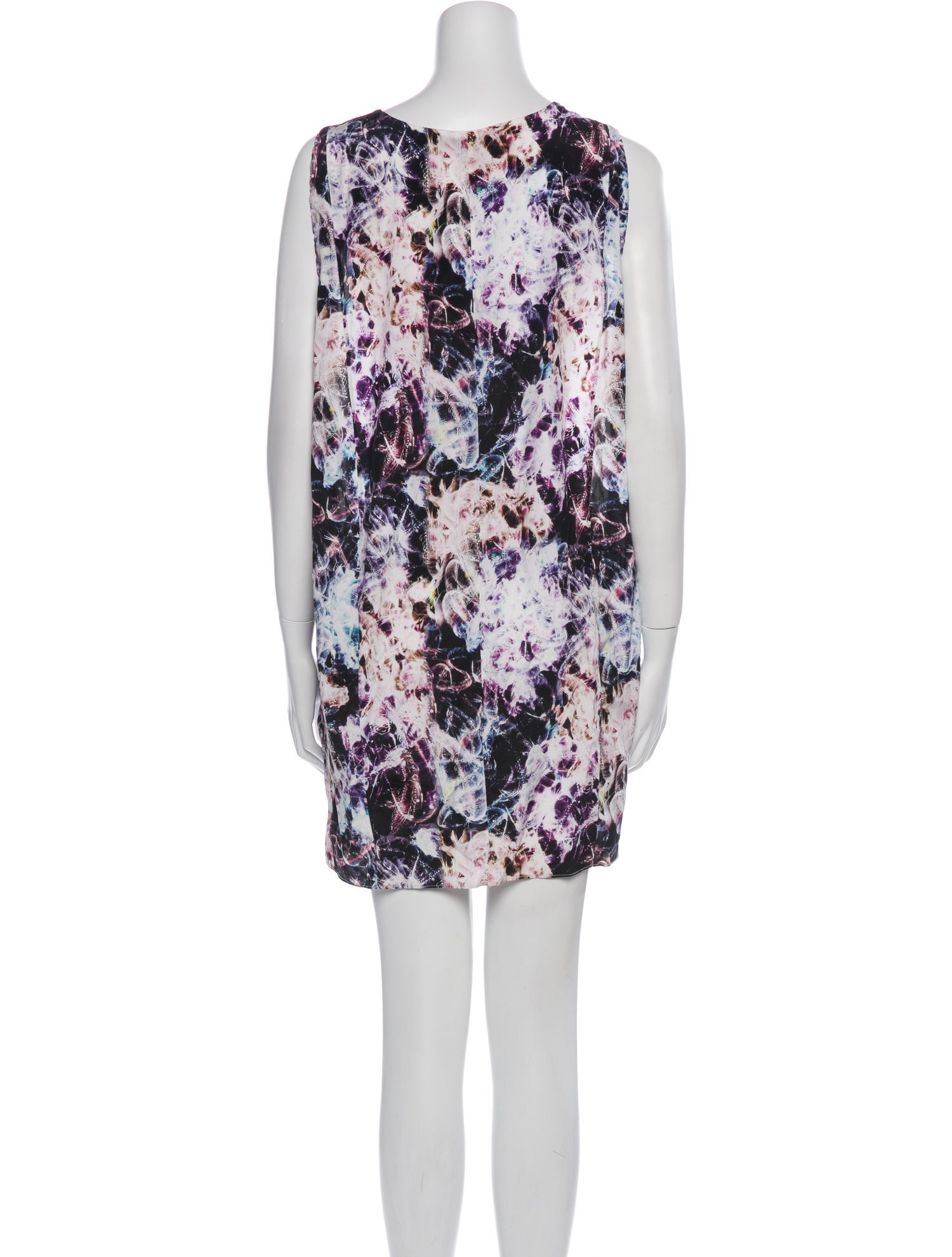 Olivier Theyskens Silk Mini Dress