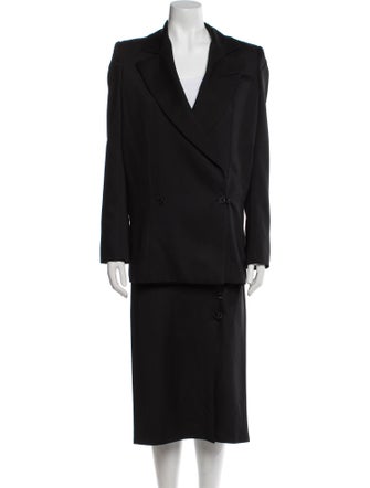 Olivier Theyskens Virgin Wool Skirt Suit