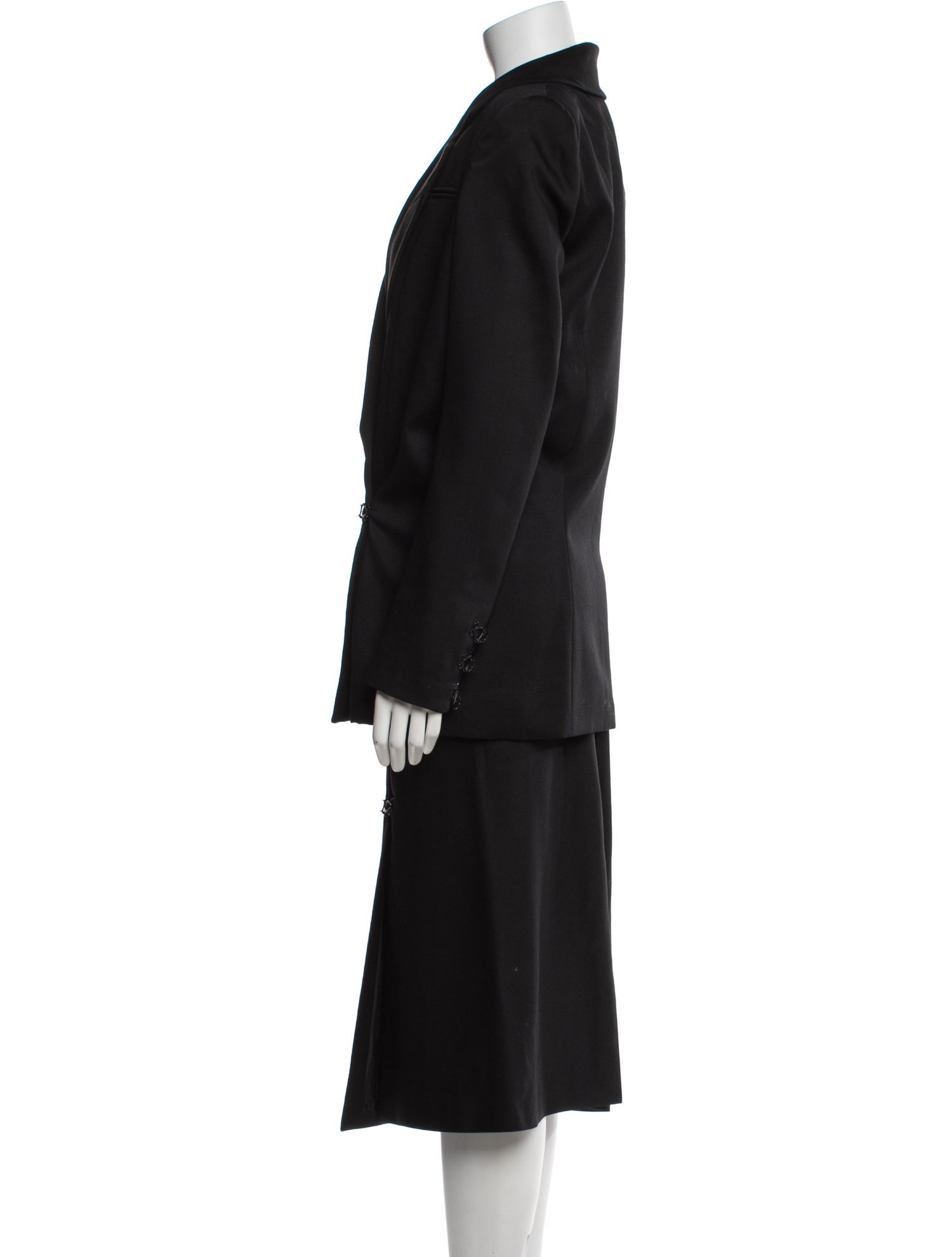 Olivier Theyskens Virgin Wool Skirt Suit