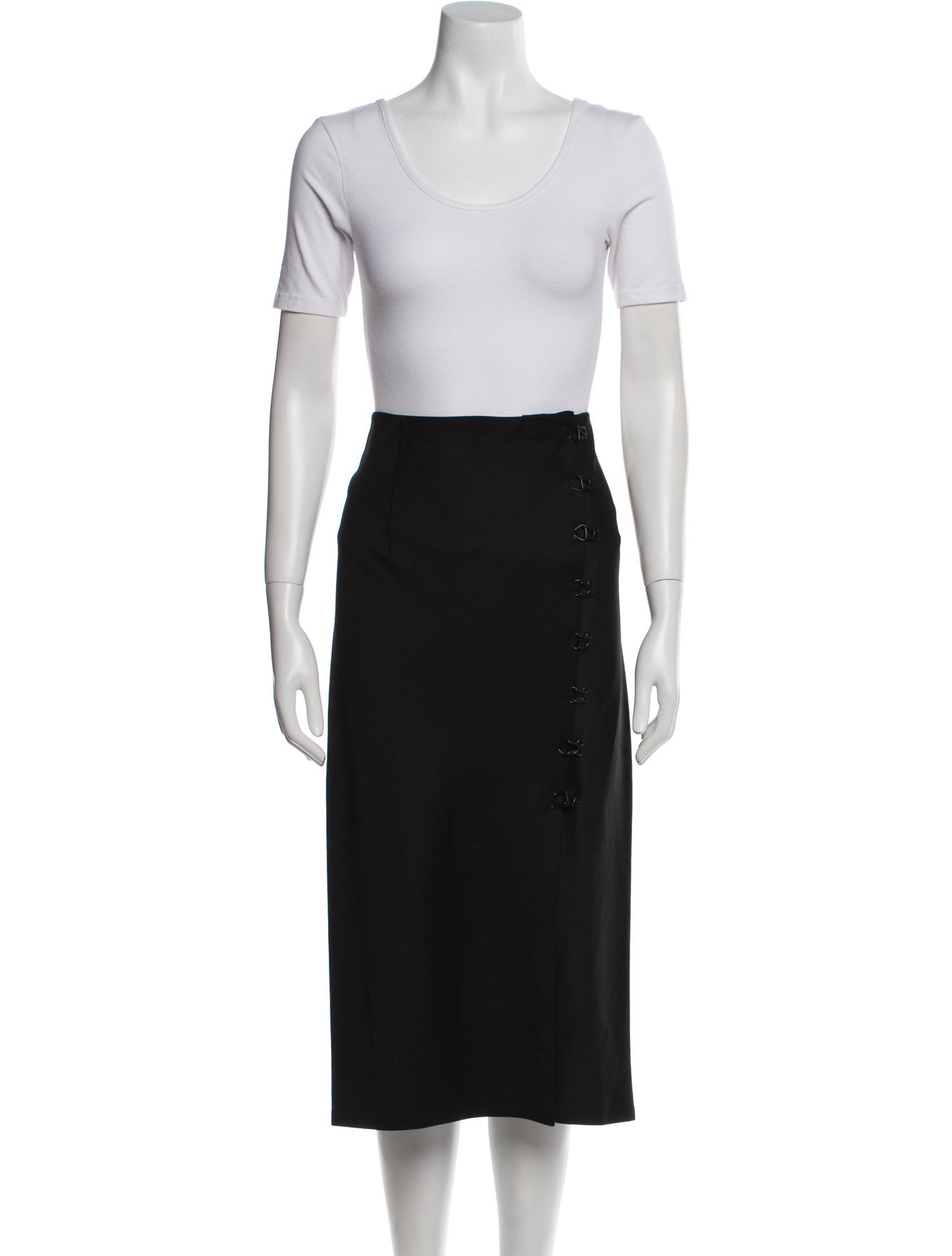 Olivier Theyskens Virgin Wool Skirt Suit