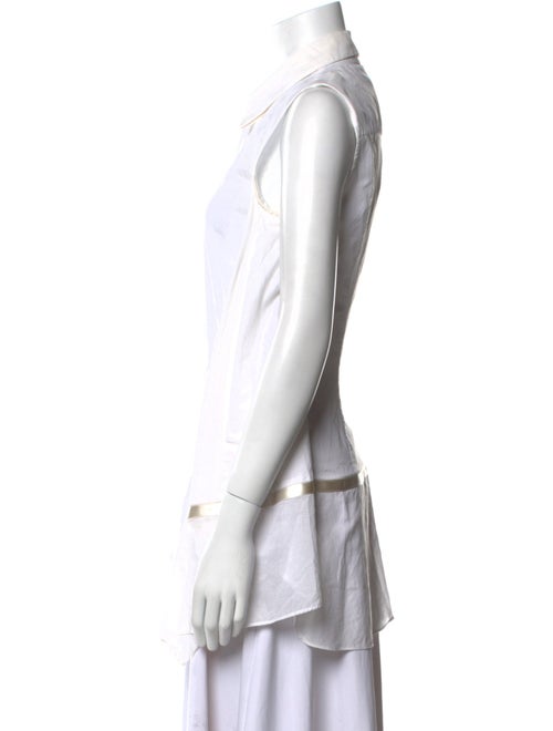 Olivier Theyskens Sleeveless Button-Up Top