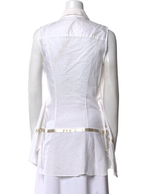 Olivier Theyskens Sleeveless Button-Up Top