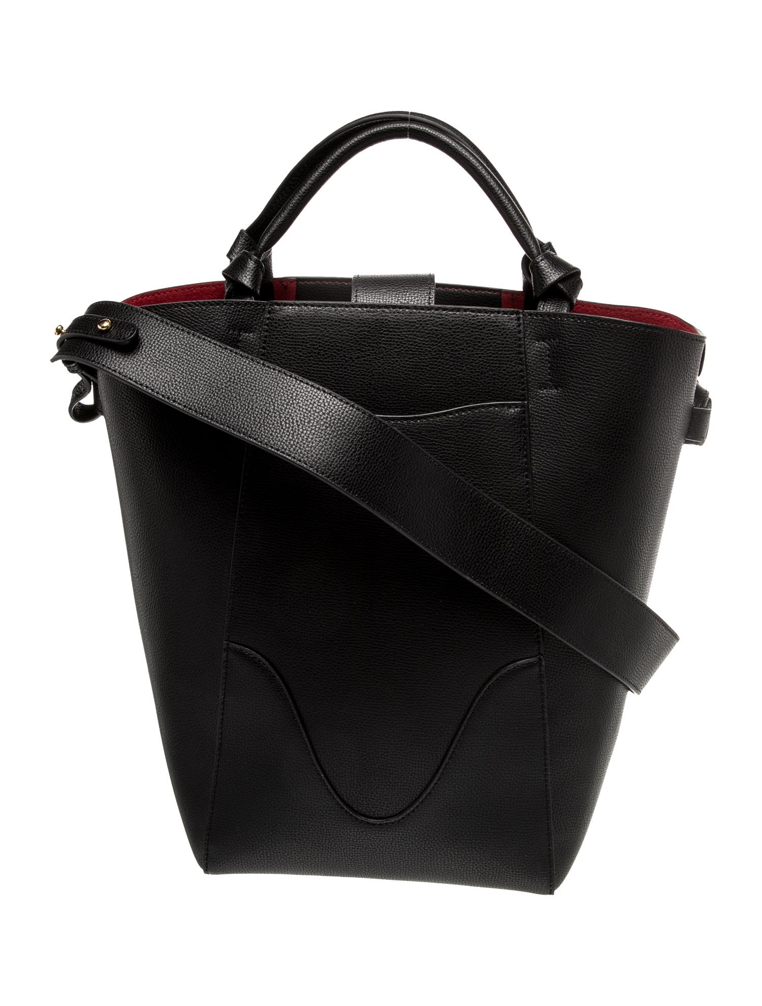 Oleada Leather Bucket Bag