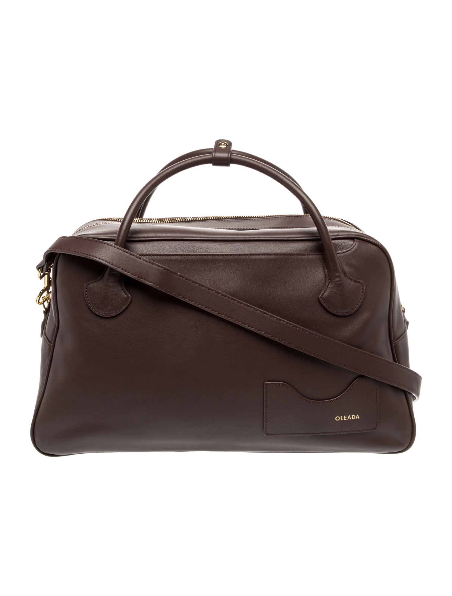 Oleada Leather Top Handle Bag