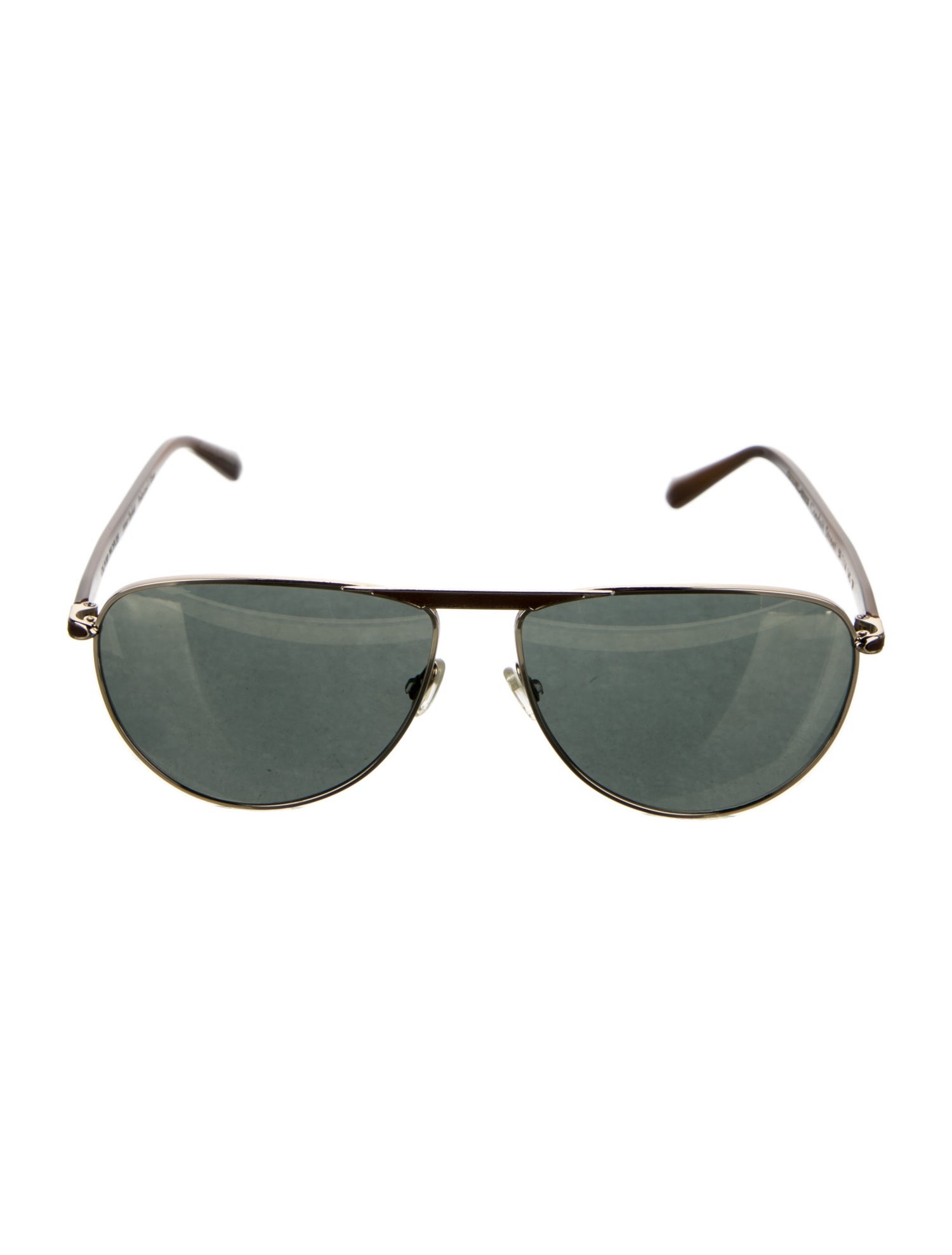 Oliver Peoples x Berluti Aviator Tinted Sunglasses
