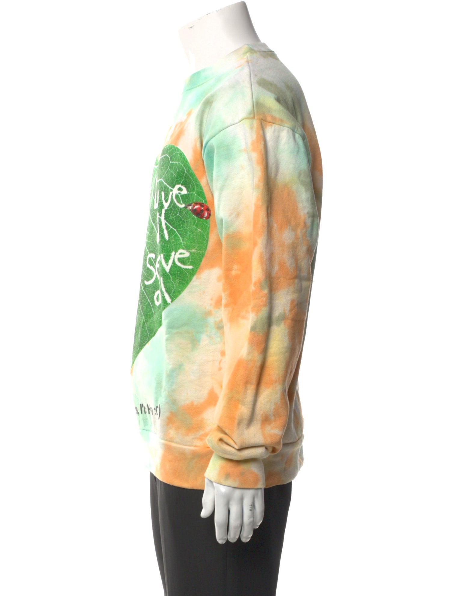 Online Ceramics Tie-Dye Print Crew Neck Sweatshirt