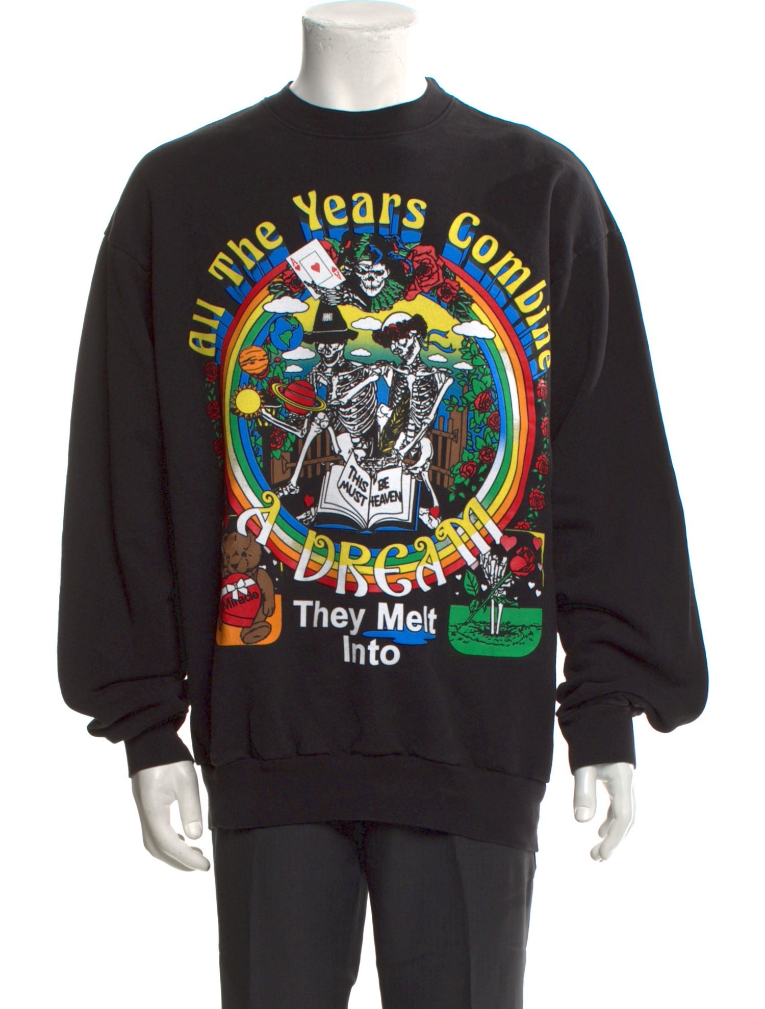 Online Ceramics 'Heaven On Earth' Crewneck Graphic Print Sweatshirt