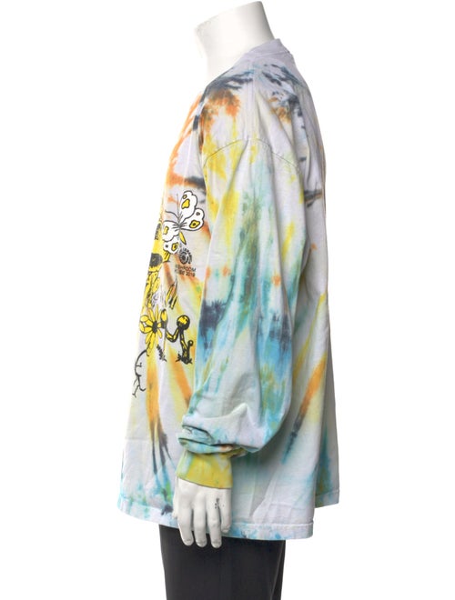 Online Ceramics Tie-Dye Print Crew Neck T-Shirt