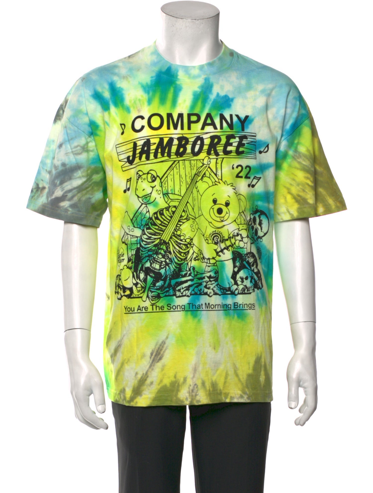 Online Ceramics Tie-Dye Print Crew Neck T-Shirt