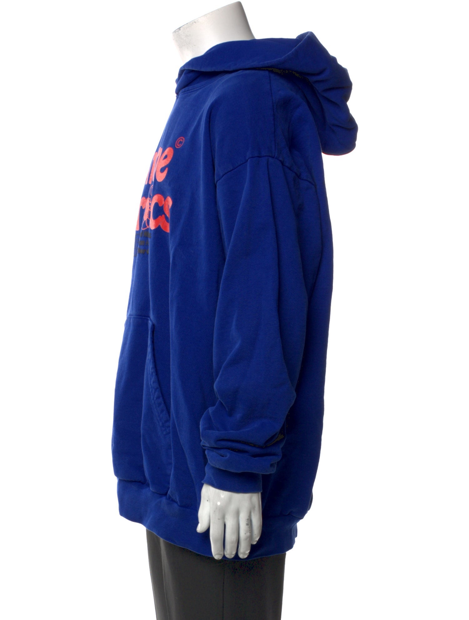 Online Ceramics Graphic Print Crew Neck Hoodie