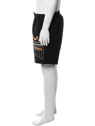 Online Ceramics Graphic Print Jogger Shorts