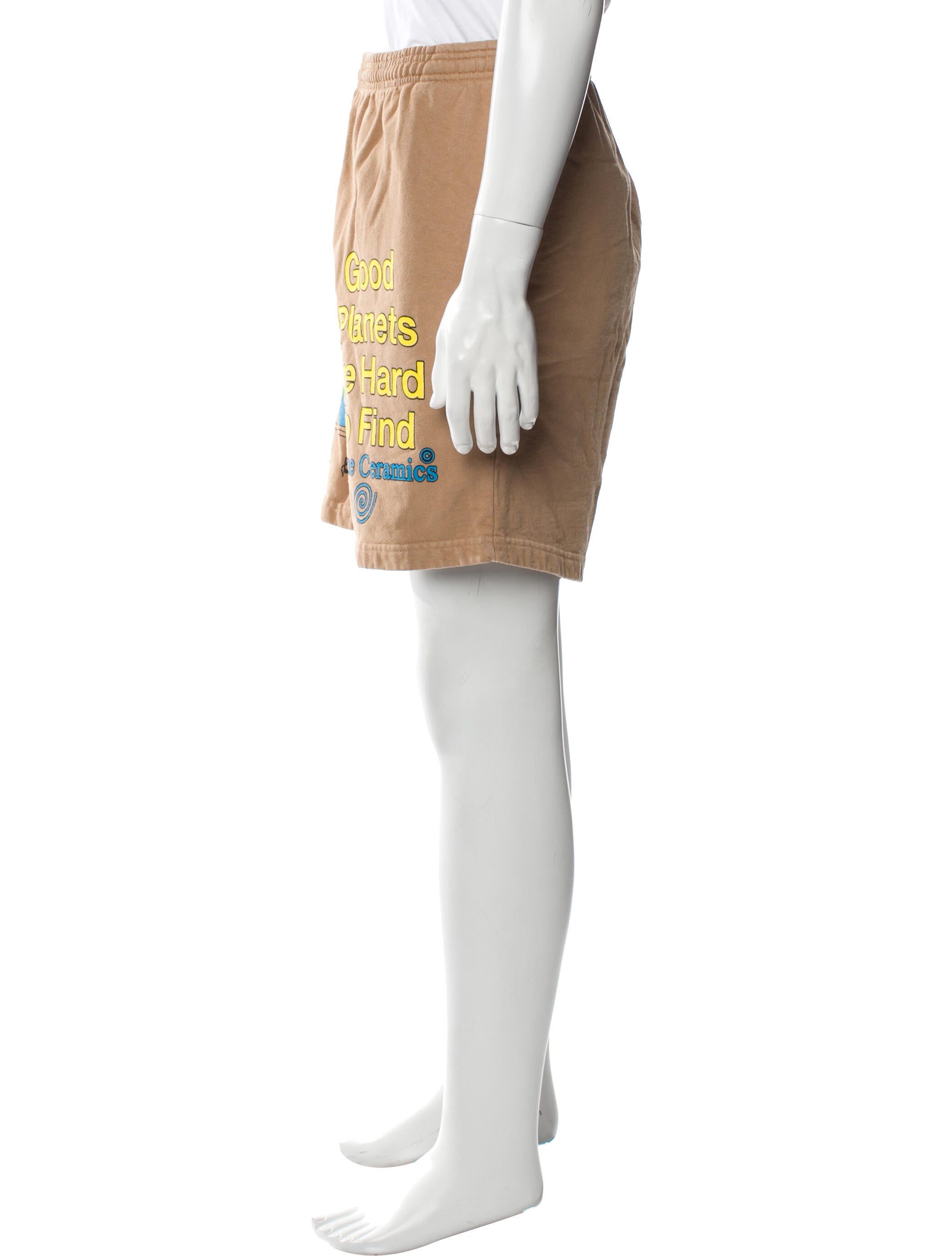 Online Ceramics Graphic Print Jogger Shorts