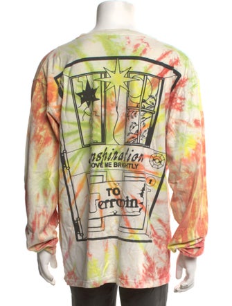 Online Ceramics Tie-Dye Print Crew Neck T-Shirt