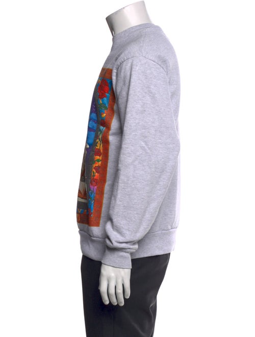 Online Ceramics Graphic Print Crew Neck Sweatshirt