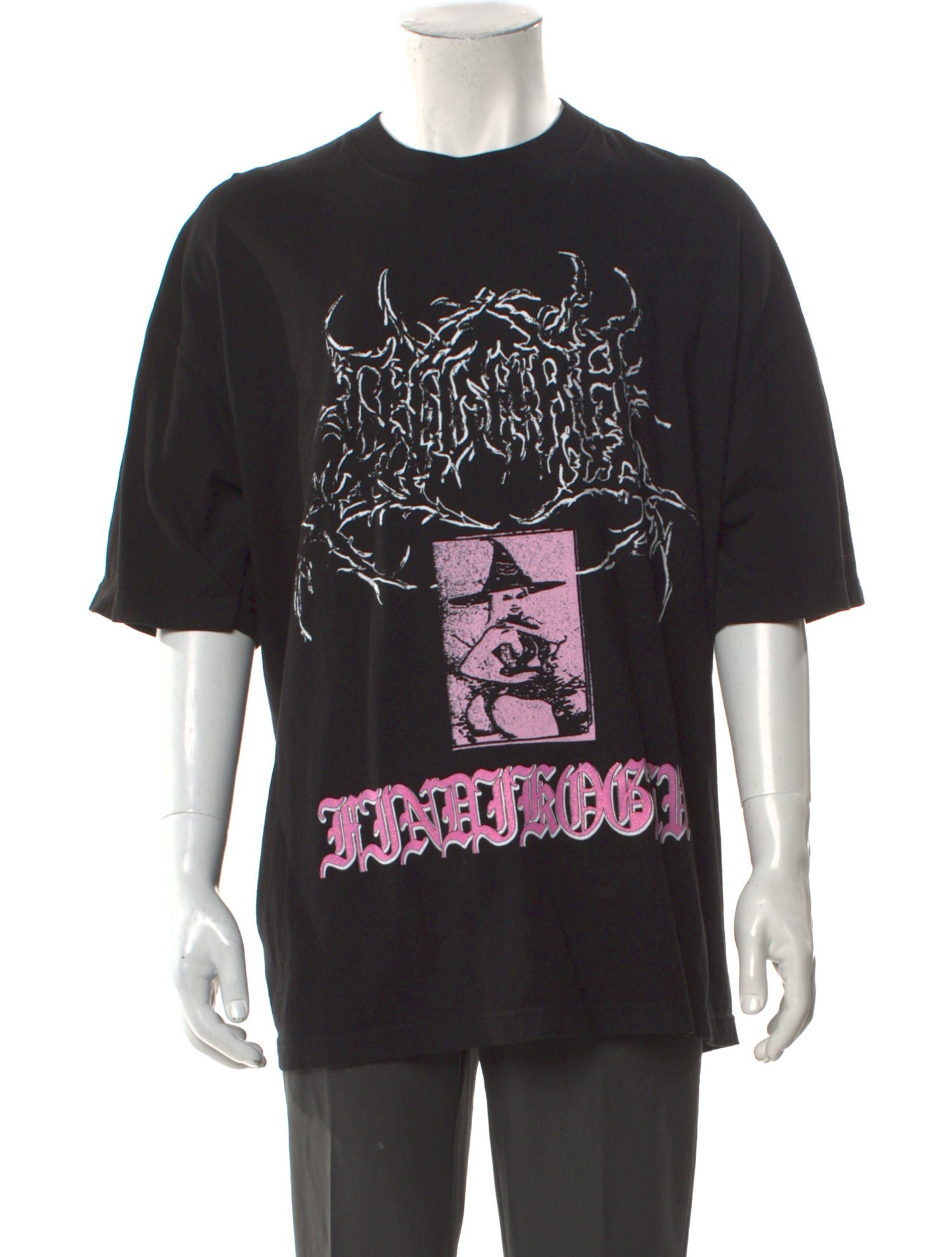 Online Ceramics Graphic Print Crew Neck T-Shirt