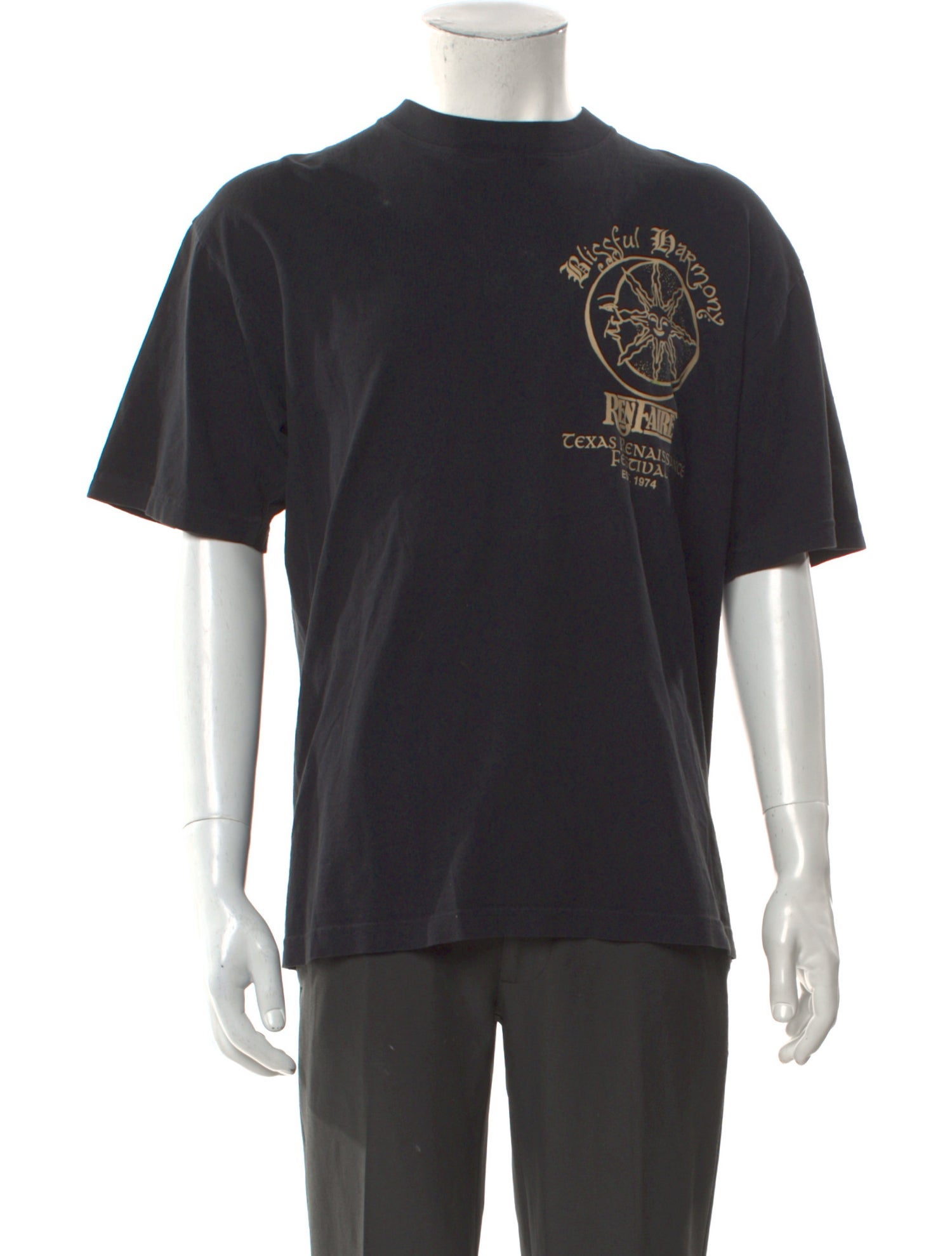 Online Ceramics Graphic Print Crew Neck T-Shirt