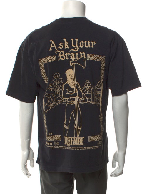 Online Ceramics Graphic Print Crew Neck T-Shirt