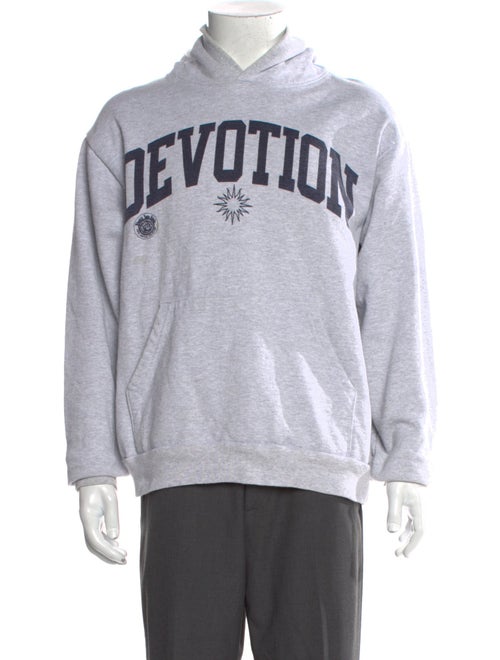 Online Ceramics Graphic Print Crew Neck Hoodie