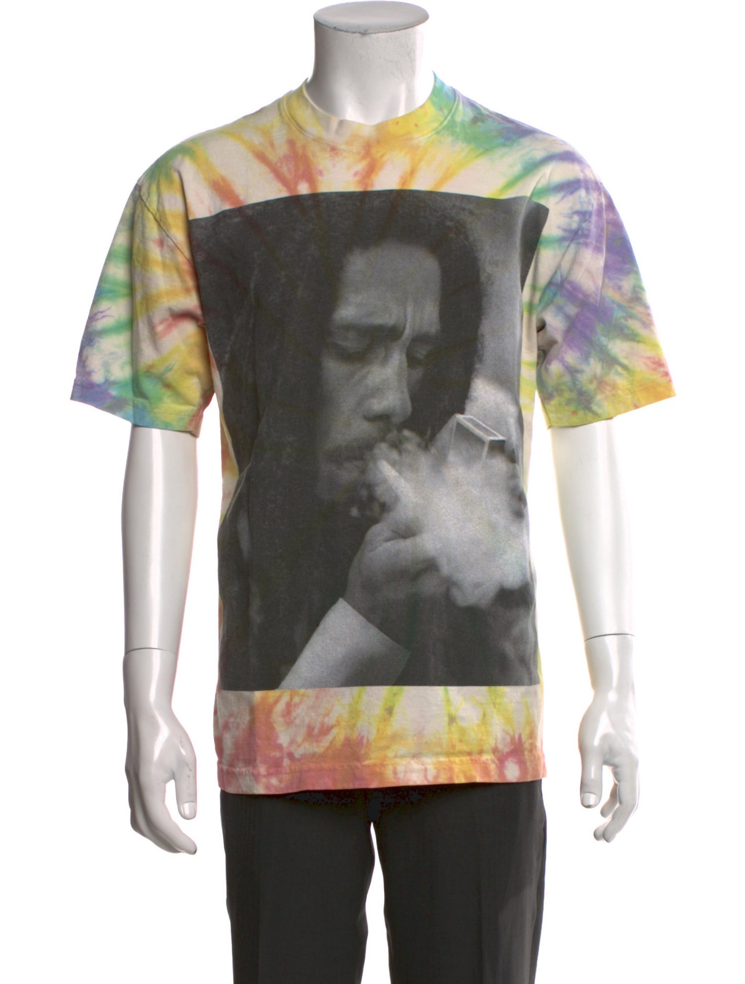 Online Ceramics Tie-Dye Print Crew Neck T-Shirt