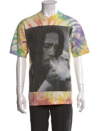 Online Ceramics Tie-Dye Print Crew Neck T-Shirt